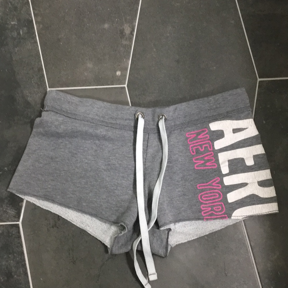 Aeropostale Beach Cutoff Athletic Sweat Shorts